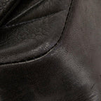 Black Leather Chanel Crossbody Bag