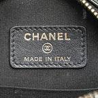 Black Leather Chanel Crossbody Bag