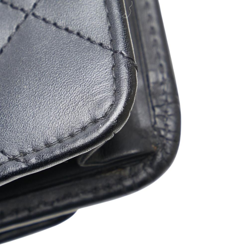 Black Leather Chanel Crossbody Bag