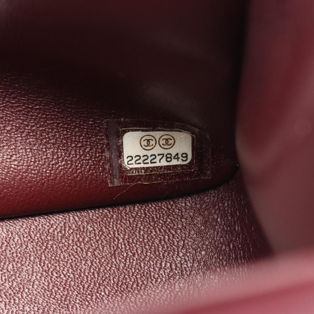 Black Leather Chanel Flap Bag