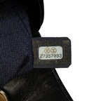 Black Leather Chanel Flap Bag