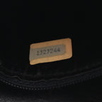 Black Leather Chanel Shoulder Bag