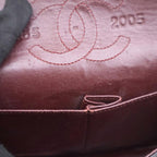 Black Leather Chanel Flap Bag