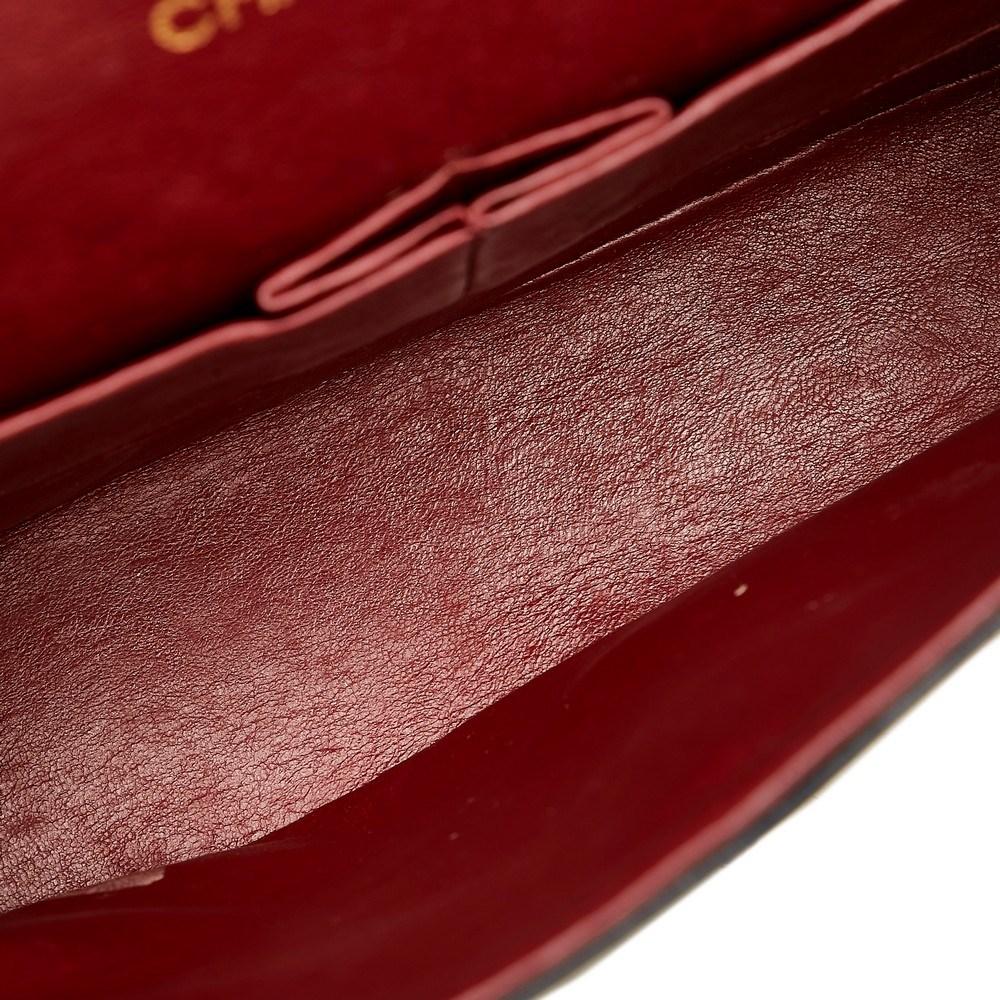 Black Leather Chanel Flap Bag