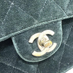 Black Leather Chanel Shoulder Bag