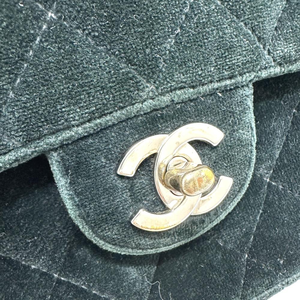 Black Leather Chanel Shoulder Bag