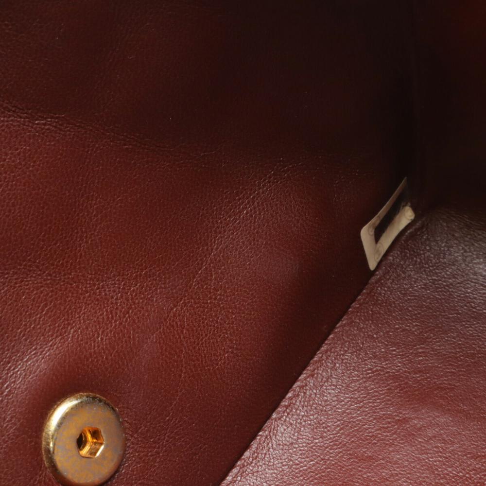 Black Leather Chanel Shoulder Bag