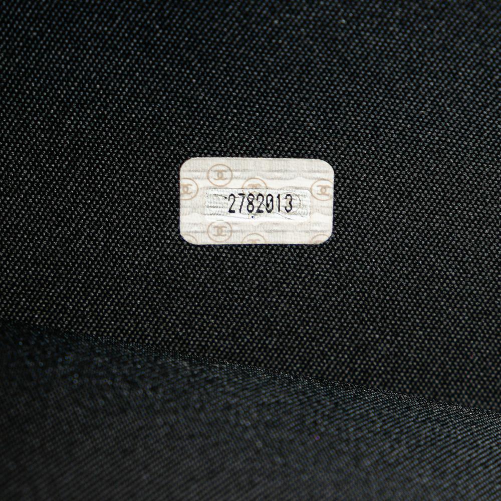 Black Leather Chanel Flap Bag