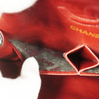 Black Leather Chanel Flap Bag