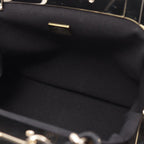 Black Leather Chanel Shoulder Bag