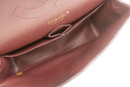 Black Leather Chanel Shoulder Bag