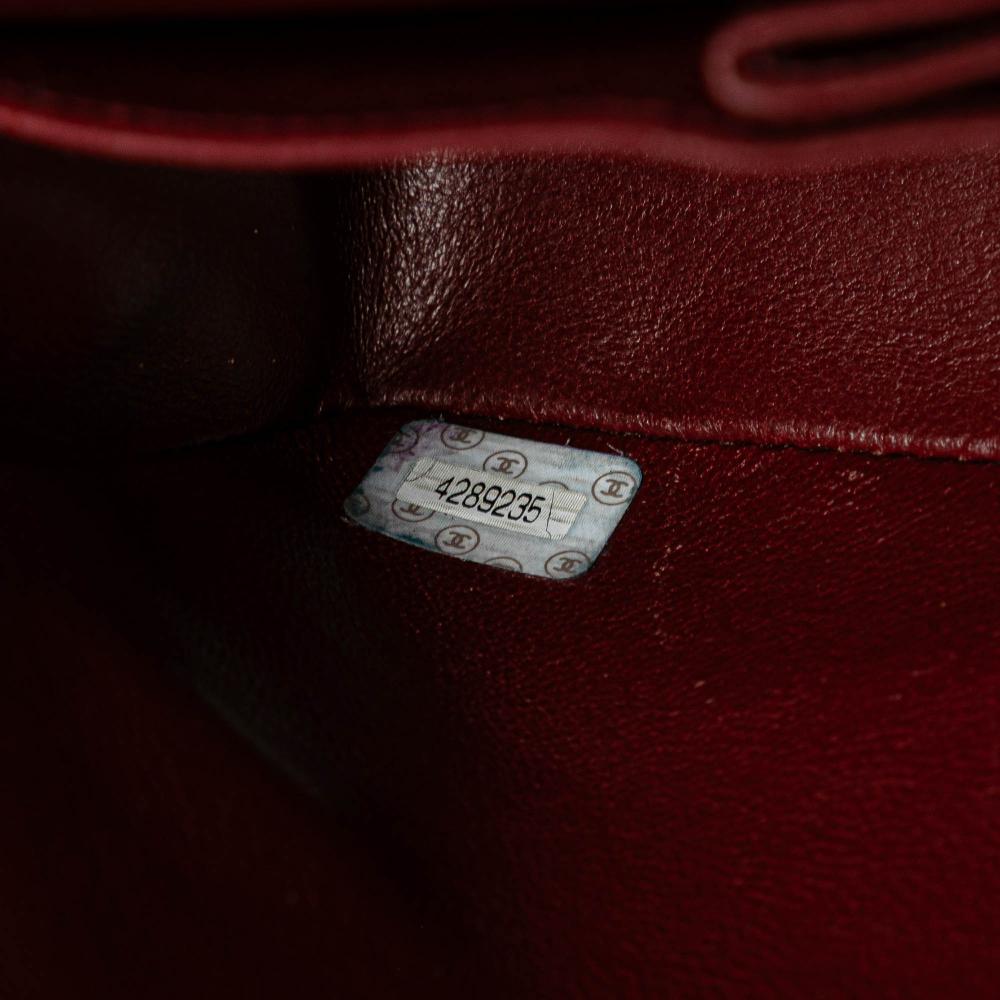 Black Leather Chanel Flap Bag