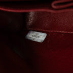 Black Leather Chanel Flap Bag