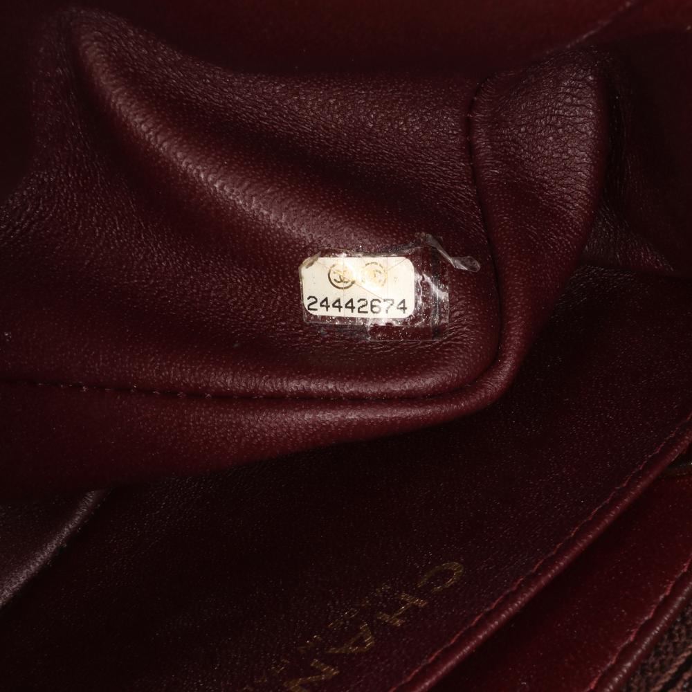 Black Leather Chanel Flap Bag