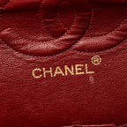 Black Leather Chanel Flap Bag