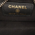 Black Leather Chanel Crossbody Bag