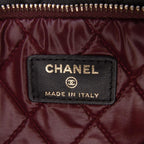 Black Leather Chanel Flap Bag
