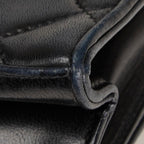Black Leather Chanel Crossbody Bag