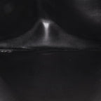 Black Leather Chanel Flap Bag