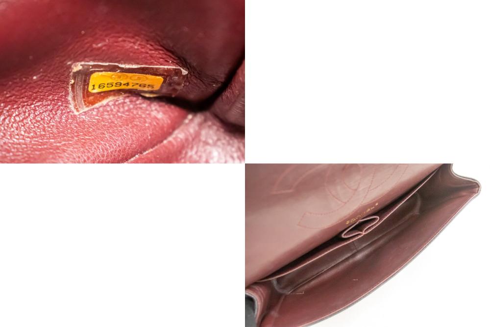 Black Leather Chanel Flap Bag