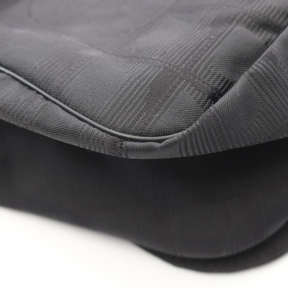 Black Leather Chanel Travel Line
