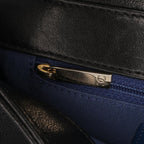 Black Leather Chanel Flap Bag