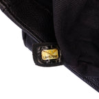 Black Leather Chanel Flap Bag