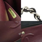 Black Leather Chanel Shoulder Bag