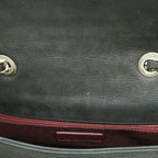 Black Leather Chanel Shoulder Bag