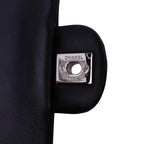 Black Leather Chanel Flap Bag