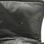 Black Leather Chanel Shoulder Bag