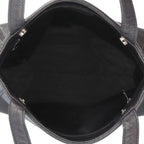 Black Leather Chanel Shoulder Bag