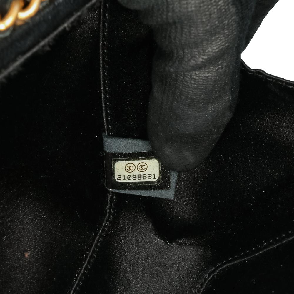 Black Leather Chanel Crossbody Bag