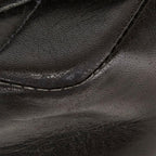 Black Leather Chanel Crossbody Bag