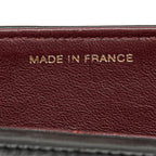 Black Leather Chanel Flap Bag