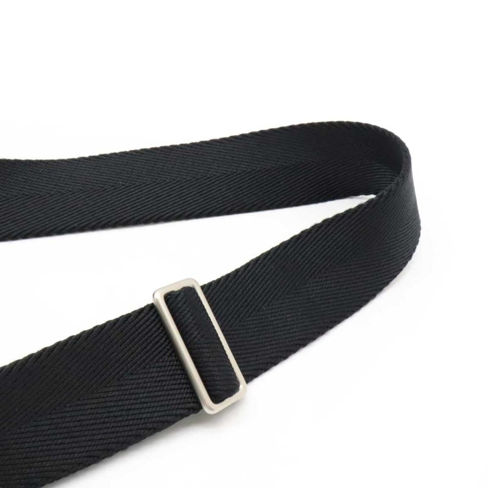 Black Leather Chanel Shoulder Bag