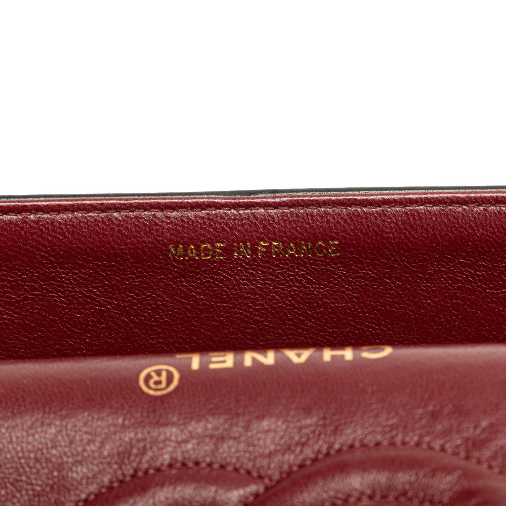 Black Leather Chanel Flap Bag