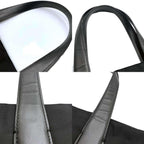 Black Leather Chanel Travel Line