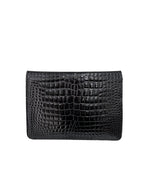 Black Leather Chanel Shoulder Bag