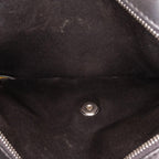 Black Leather Chanel Flap Bag