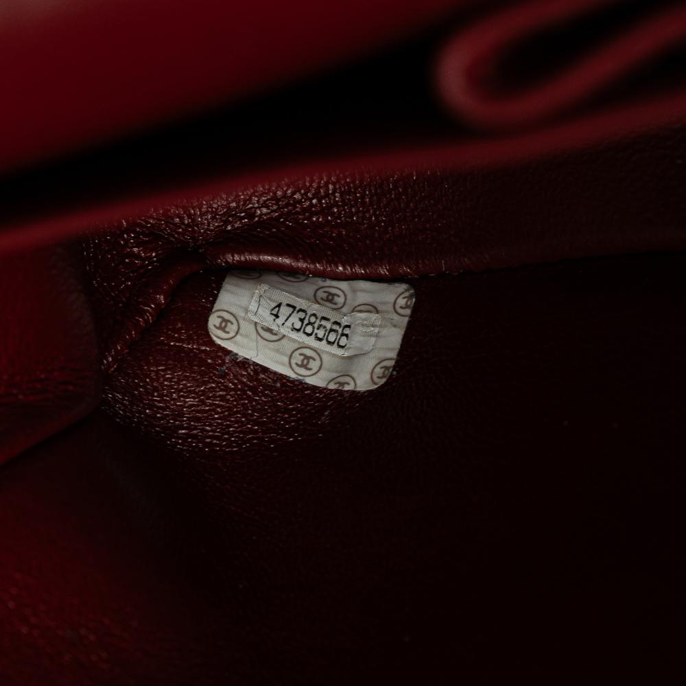 Black Leather Chanel Flap Bag