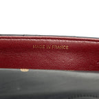 Black Leather Chanel Flap Bag