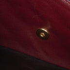 Black Leather Chanel Flap Bag