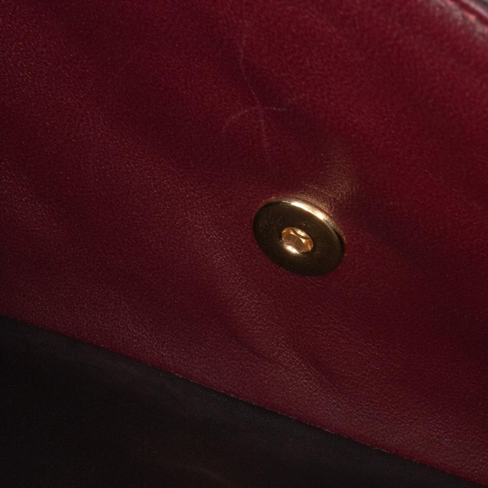 Black Leather Chanel Flap Bag