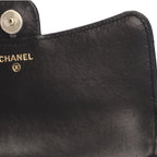 Black Leather Chanel Shoulder Bag