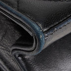 Black Leather Chanel Crossbody Bag