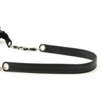 Black Leather Chanel Shoulder Bag