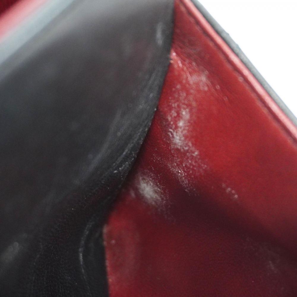 Black Leather Chanel Flap Bag