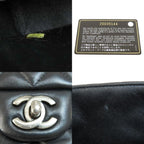 Black Leather Chanel Crossbody Bag