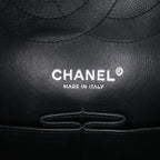 Black Leather Chanel Flap Bag